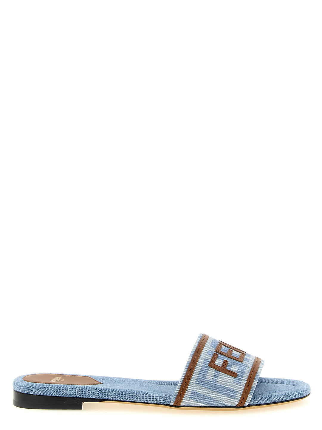Fendi Denim Sandali - Celeste | bc3061185d7c806f7c155705c660b79a4f4664eb