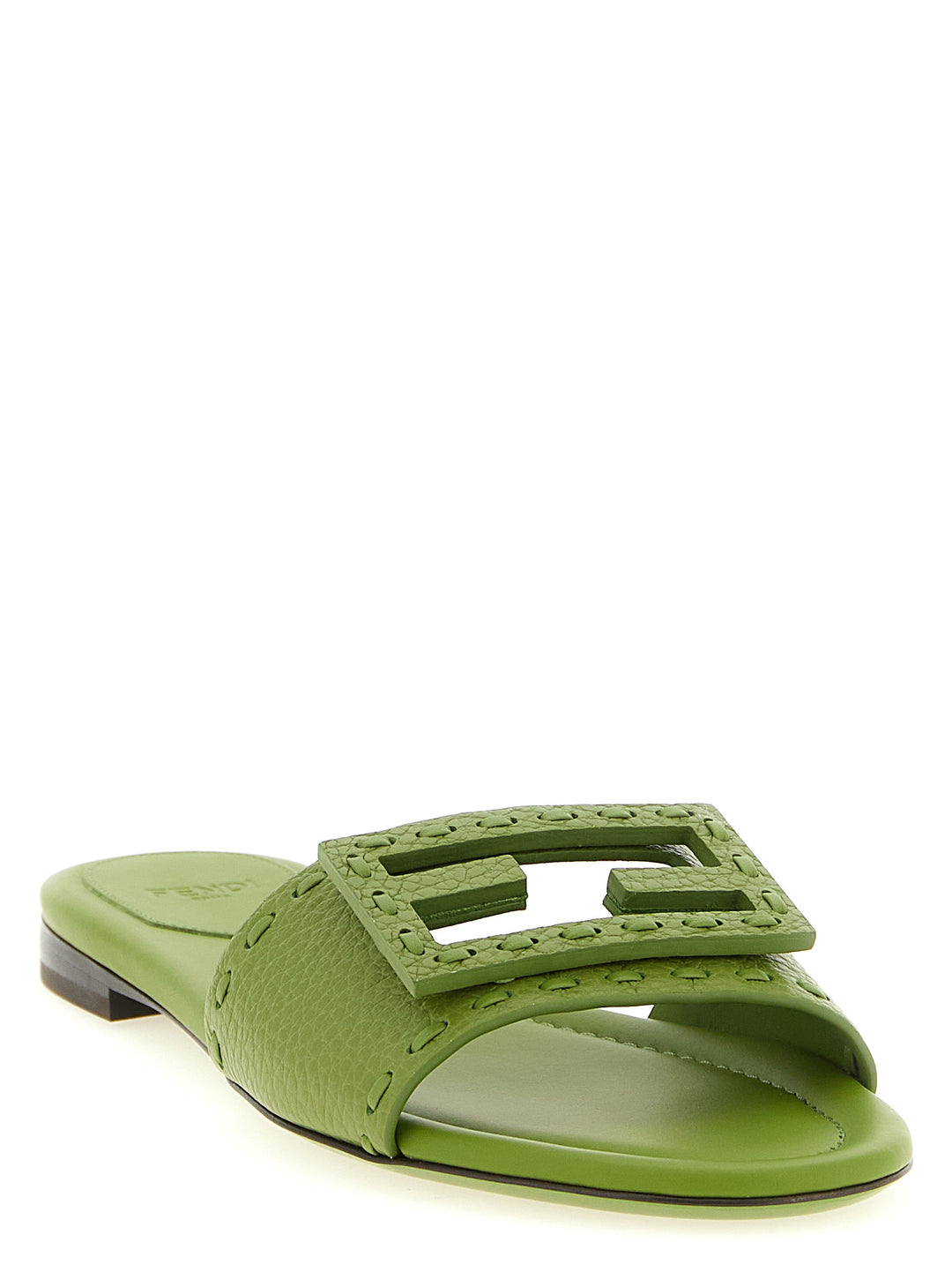 Fendi Baguette Sandali - Verde | 930529381eaddc3538b593ee868fd5a45b1217cf