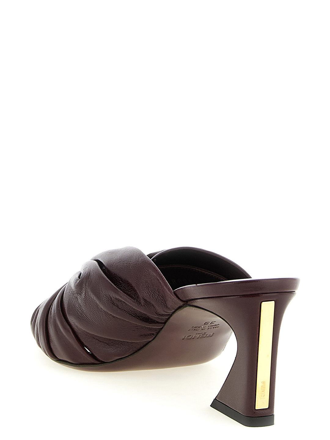 Fendi Fendi Arco Sandali - Bordeaux | ee7b9607e805bb7b9f6046db7b7ac5f860272383