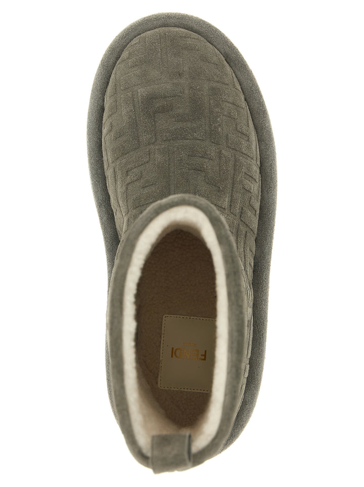 Fendi Apres Chic Stivali e Stivaletti - Grigio | 8336649f1bc81ec3abfd77ce47547c30c07e7f26