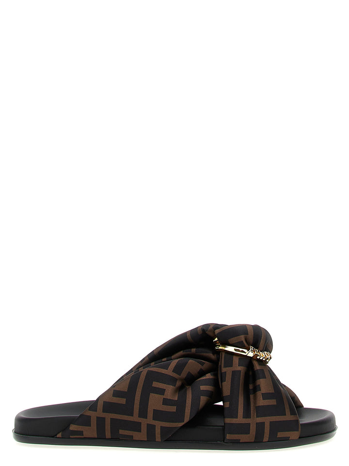 Fendi Fendi Feel Sandali - Marrone | 1d3897baabcf03ee821356744731539f3ebbda17