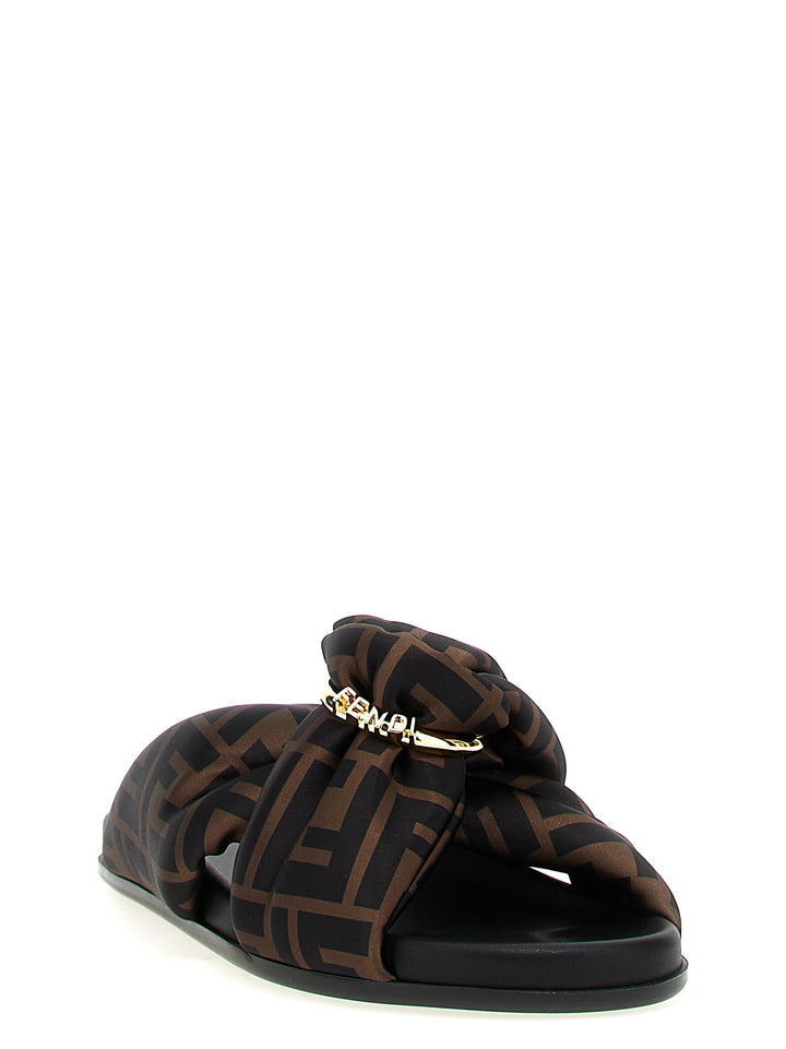 Fendi Fendi Feel Sandali - Marrone | 98ea57d382ef461f33e0eb636b63318b659865f9