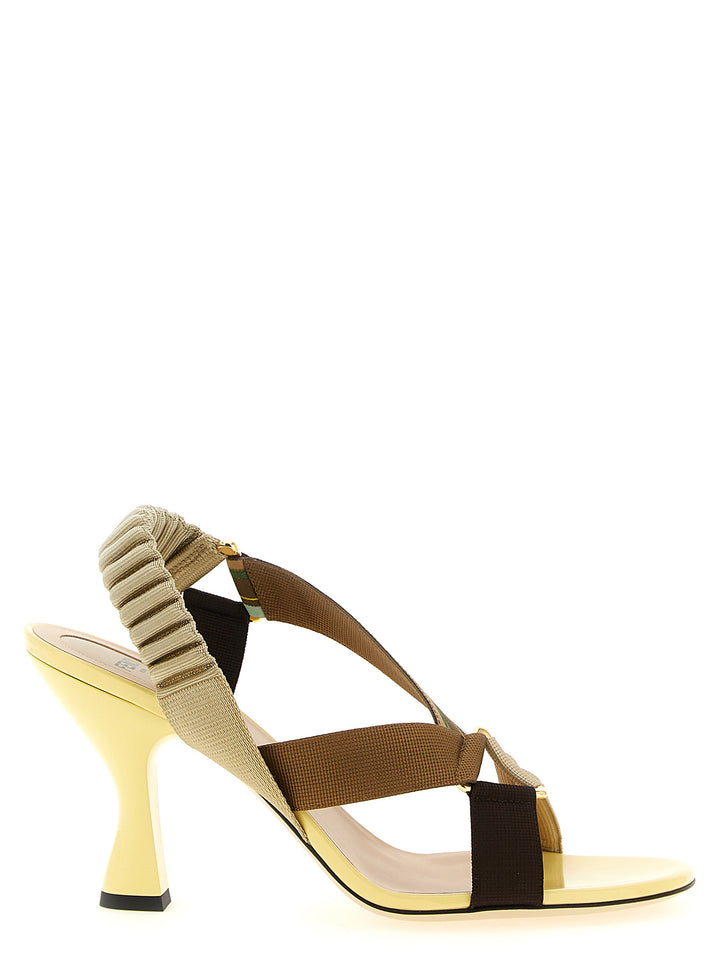 Fendi Colibrì Sandali - Giallo | 9033900c8cf3dee3be35c88151a2f2d4eb5029fc