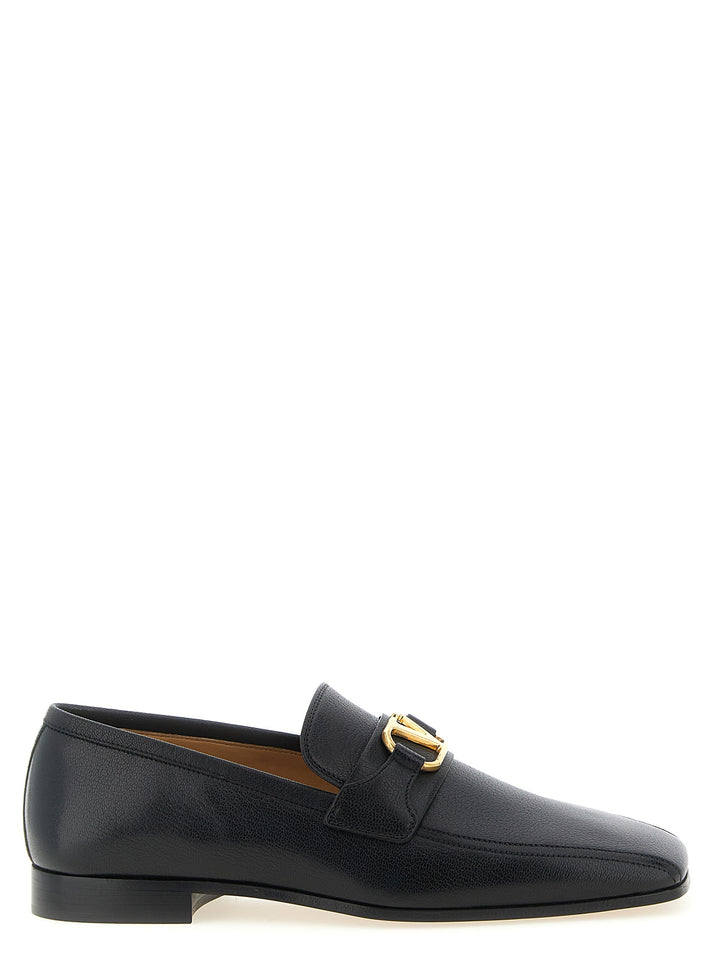 Valentino Garavani Vlogo Signature Mocassini - Nero | 1683ea653ef8b17b779ccd7385edb66c6fc379d2