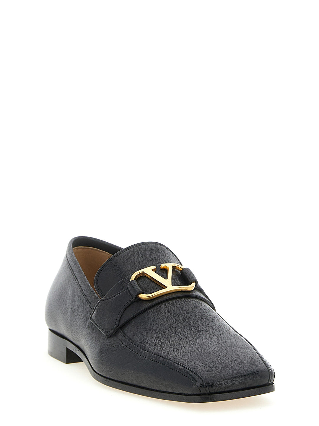 Valentino Garavani Vlogo Signature Mocassini - Nero | f6da9aa575f9522ce503c6340865a0427e21efad