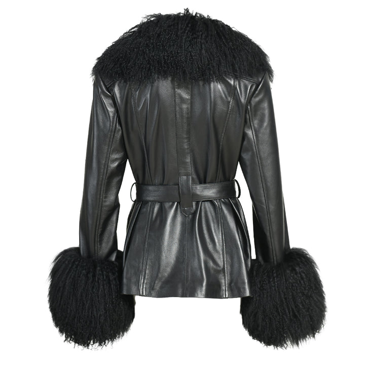 Giacca Pegghy nera in Mongolia