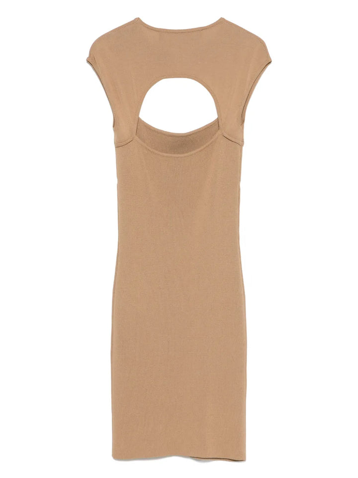 Federica Tosi Mini dresses - Marrone | 23ef7feffb2802d79f884a28b9063dff532c070e