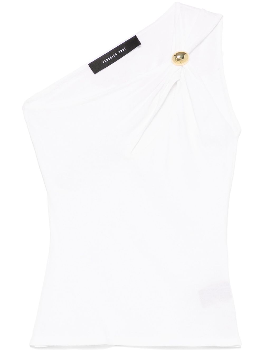Federica Tosi Top - Bianco | afce82c8c136cc5ec204ea6f8e38e616b9b73e06