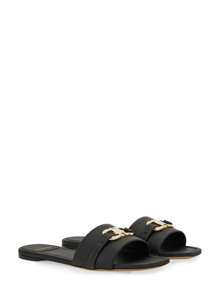 Ferragamo Sandali - Nero | Wanan Luxury