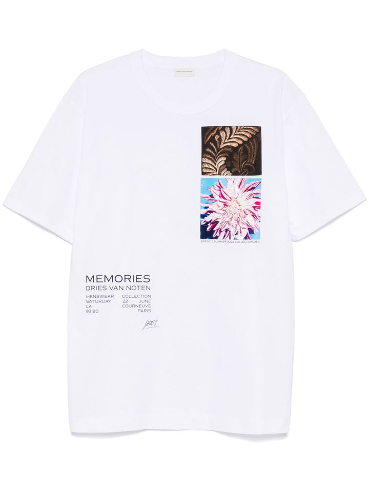 Dries Van Noten T-shirts - Bianco | b7f5683e4903da8d63a1d9458e23066cdaa375ce