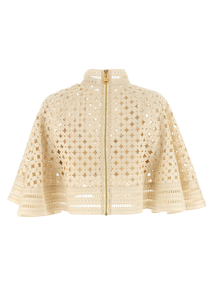 Zimmermann Indra Mantelle - Beige | 6dbfbf7c12fc883a6cc9f189c3bd39a1ed36e9f7
