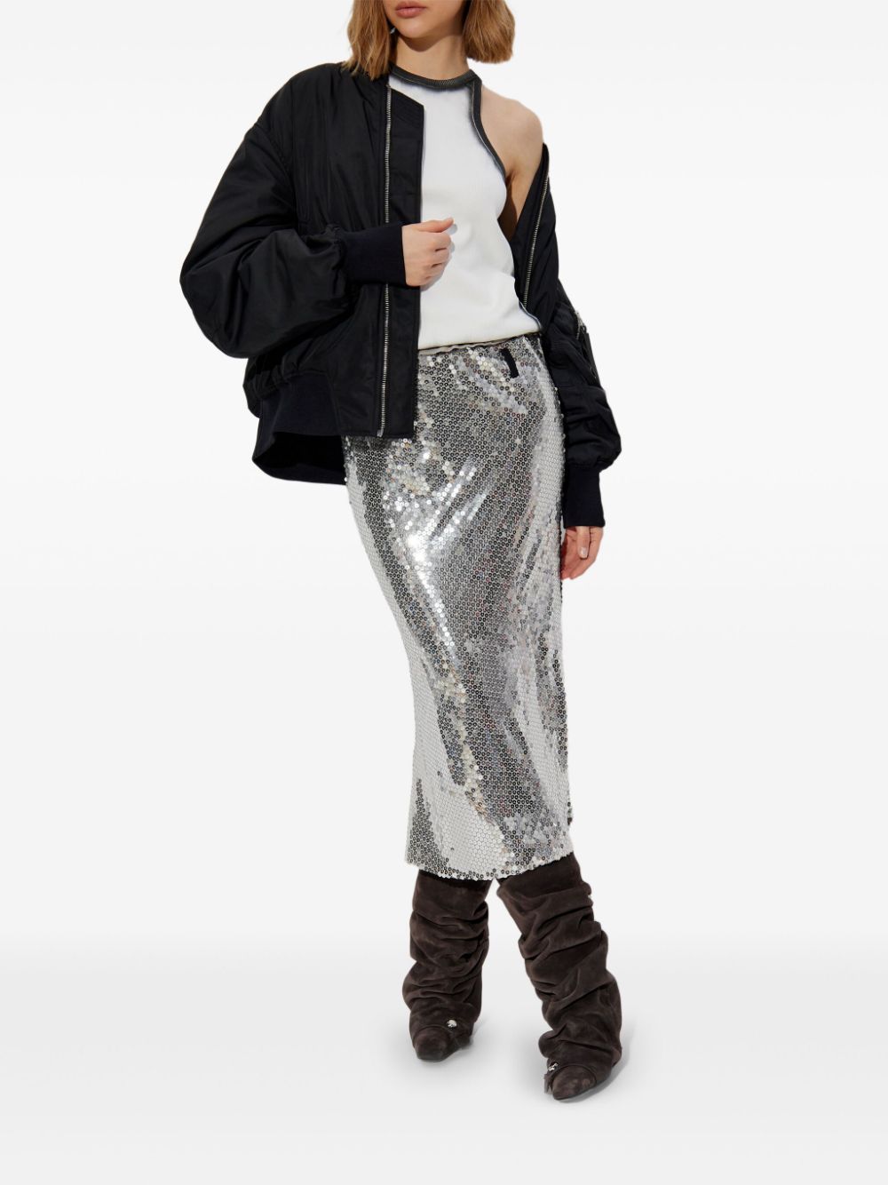 The Attico Bomber jackets - Nero | 79959e5d64933370eb0ff91efda2f477406e964f