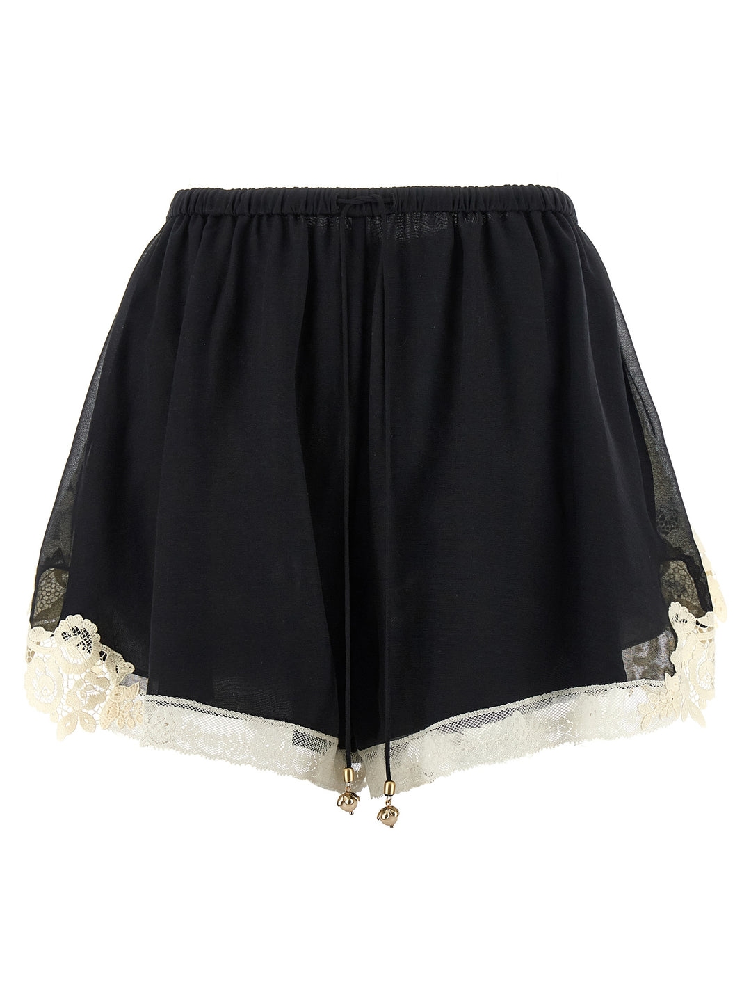 Zimmermann Roselight Bermuda e Short - Bianco/Nero | 27a77907d93fcbc960fb586d5c5c6a425d6ccb1f