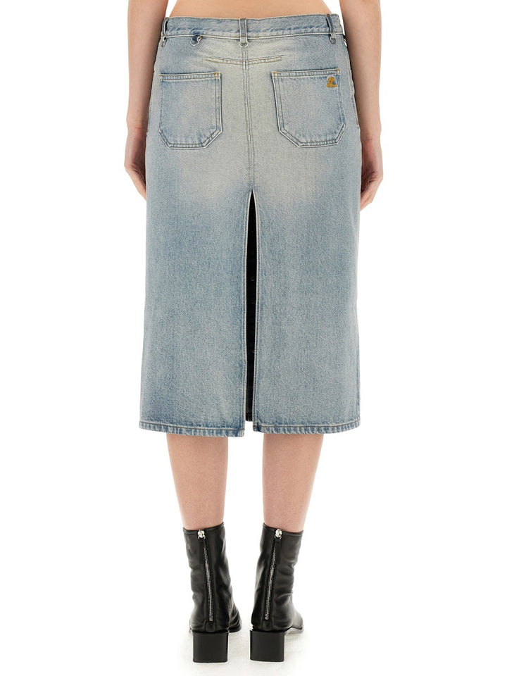 CourrèGes Gonne - Denim | c3a791c9f6deb0b7da14df7dc1170b2b6a4641b7