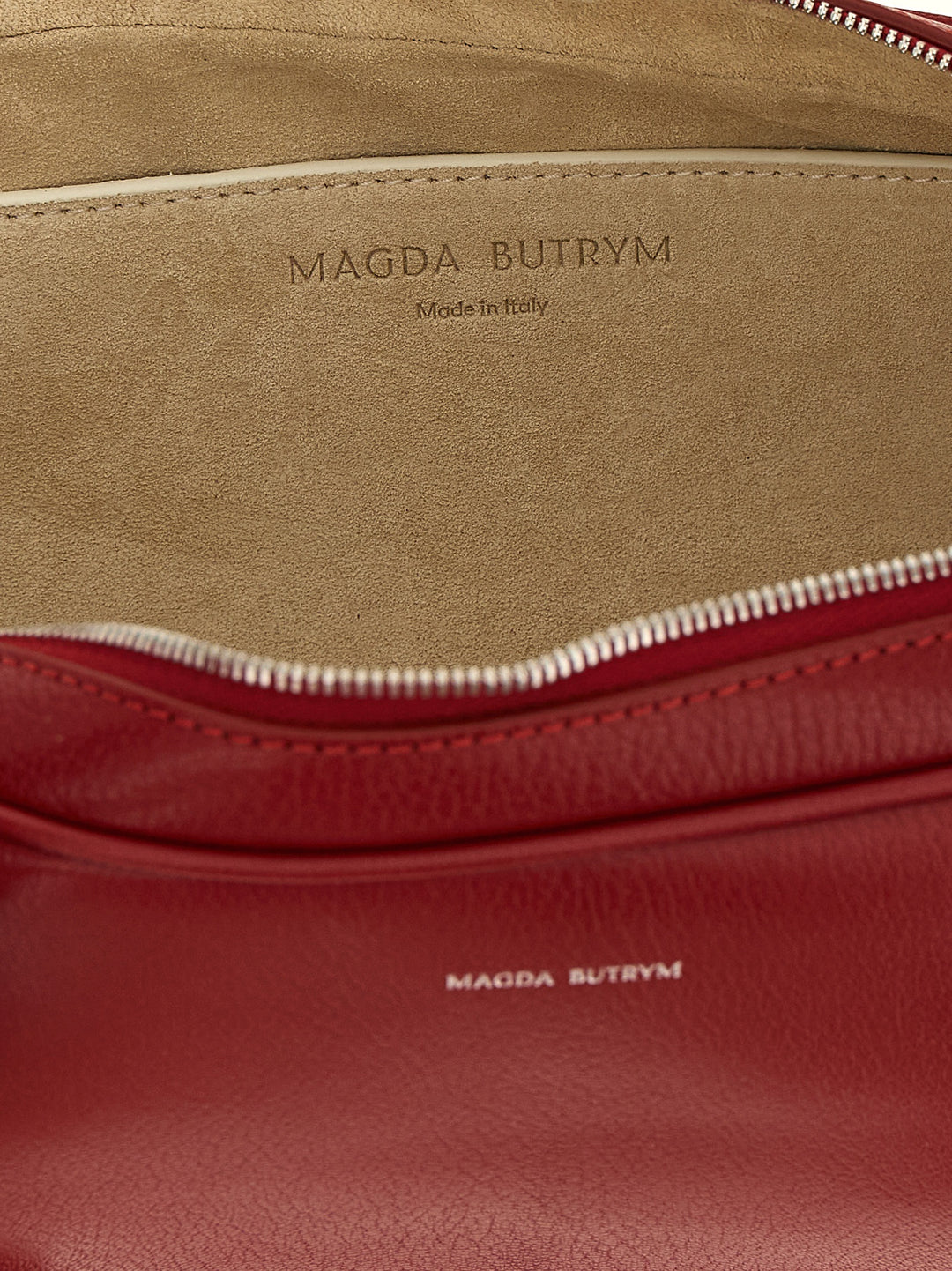 Magda Butrym Brigitte Trapeze Borse a Mano - Rosso | ca98a6a184d4376123631b559ba4afafa3949730