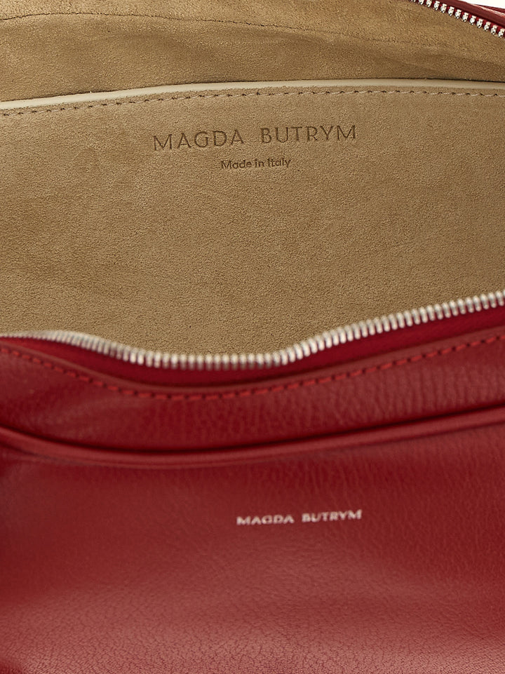 Magda Butrym Brigitte Trapeze Borse a Mano - Rosso | ca98a6a184d4376123631b559ba4afafa3949730