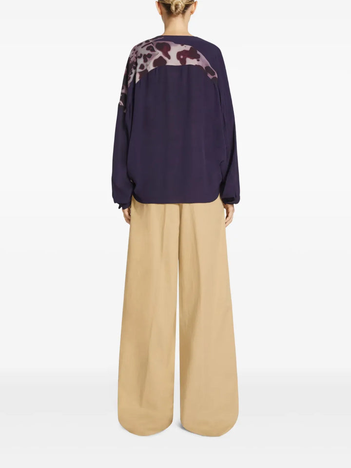 Dries Van Noten Shirts - Blu | 5e8ad41b203383796a7d6a0b5f413a1a976b2ed9