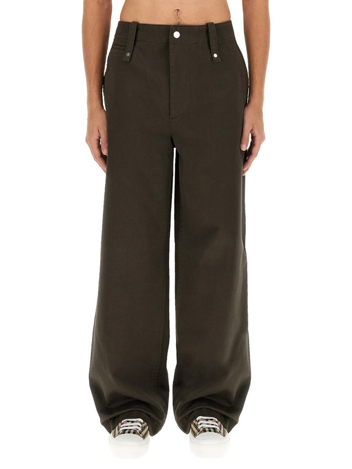 Burberry Pantaloni - Marrone | Wanan Luxury