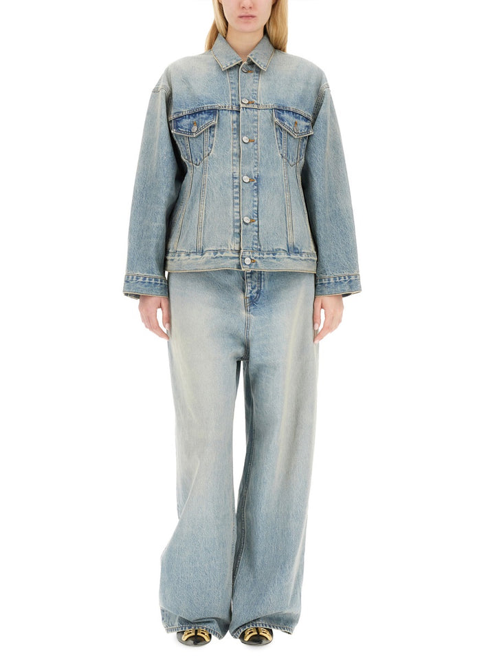 Balenciaga Giacche - Denim | 445f073503a91f24575e8f8a87a287f76f8ab50b