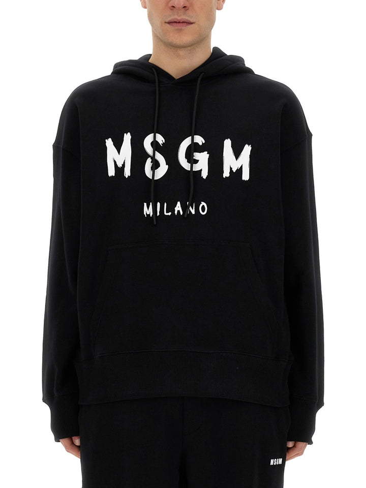 MSGM Felpe - Nero | Wanan Luxury