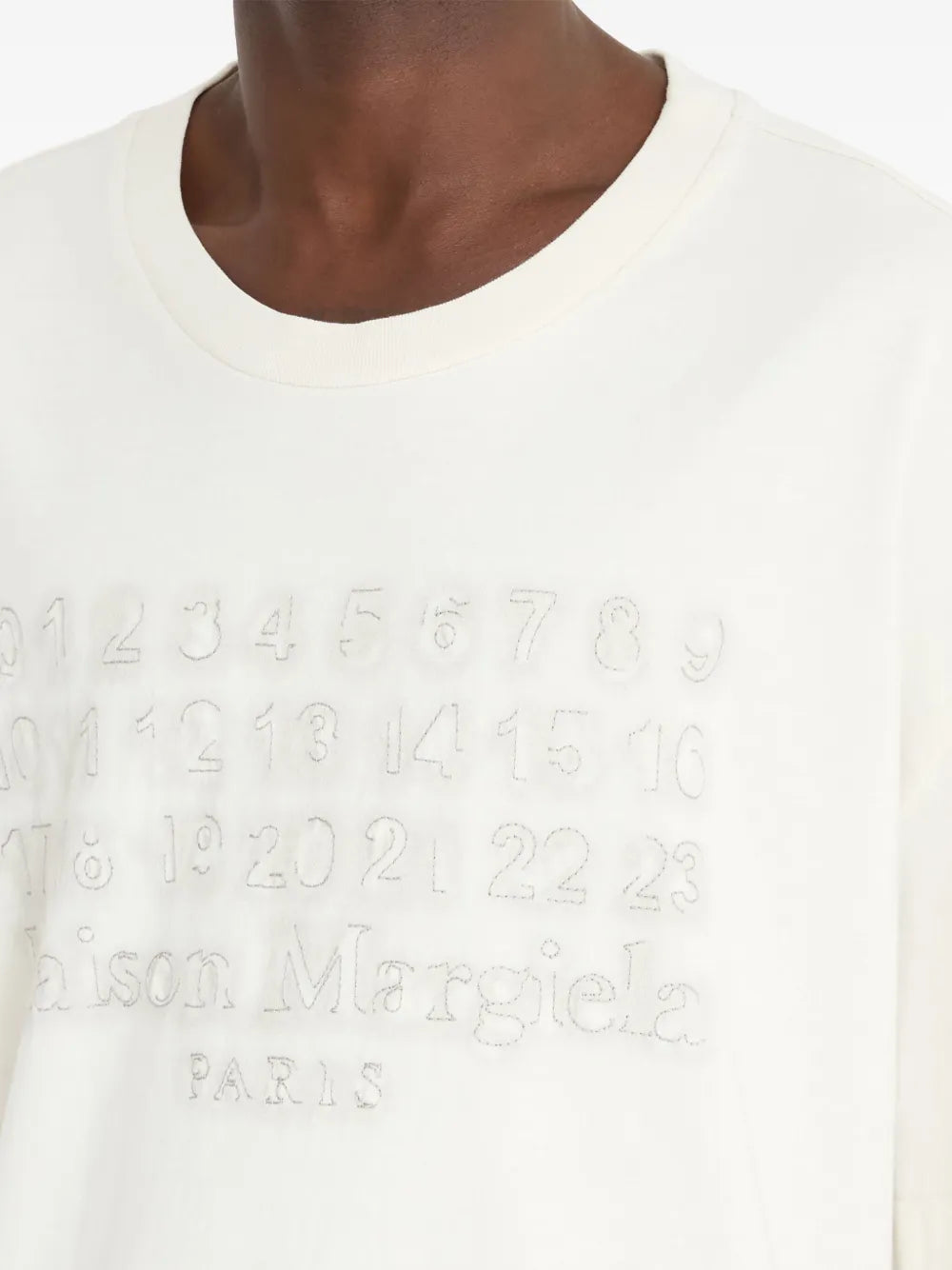 Maison Margiela T-shirts - Nude & Neutrals | 66c9b0c2a38cc21d466dfa6d652e54e8278d3919