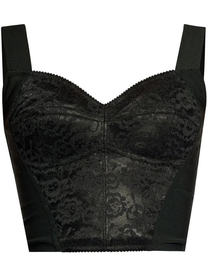 Dolce & Gabbana Top - Nero | b18b52c6f98f5216037fcb15c3e8fc8db155f9a6