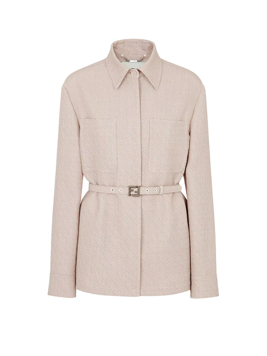 Ff Diagonal 3d Wool Blazer