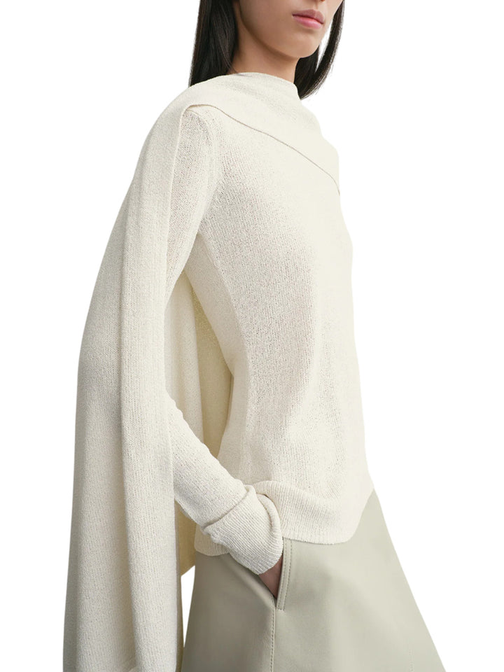 Toteme Cardigan - Nude & Neutrals | 86477cd09fd0b2fc203c4c44df29daaead19ee4f