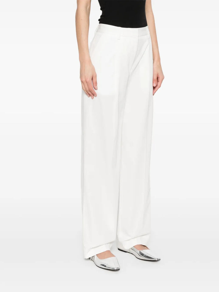 Toteme Wide leg - Bianco | 9b2e7e08c081012bd4c5b003e1f78162b248f6e5