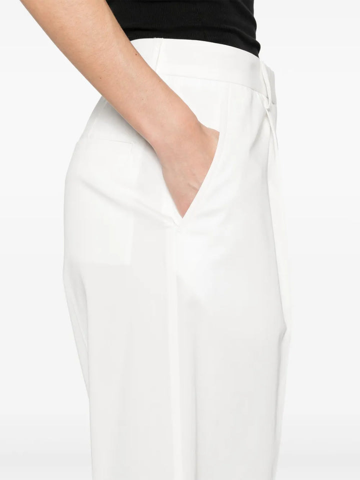 Toteme Wide leg - Bianco | 3773641f5eed81dfbd1bb9633a0b16c22c3343da