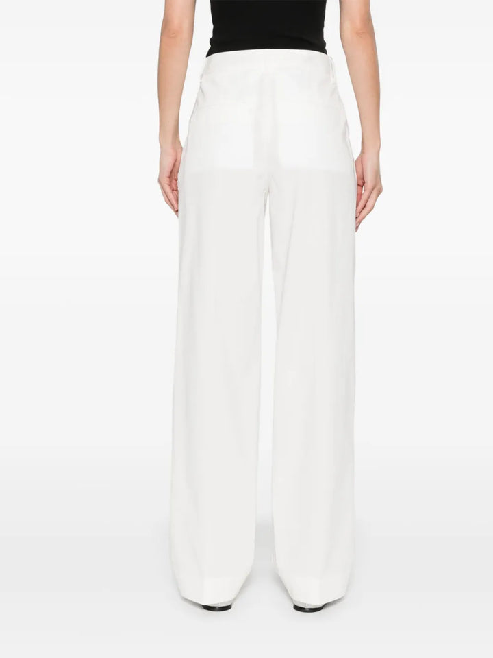 Toteme Wide leg - Bianco | 4478d8eb52c96a5f8a5bb58cdc3b4915637649b2