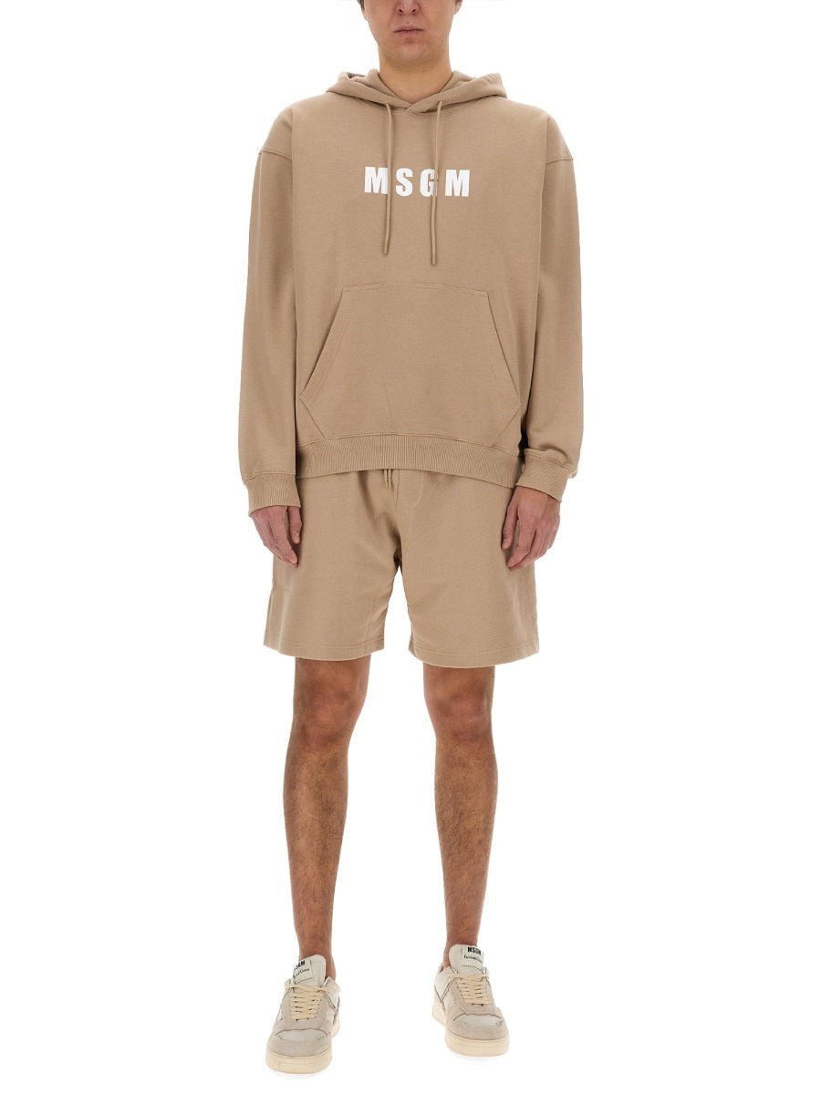 MSGM Felpe - Beige | Wanan Luxury