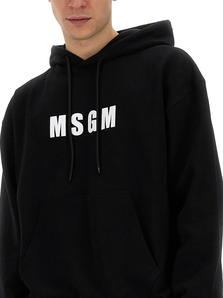 MSGM Felpe - Nero | Wanan Luxury