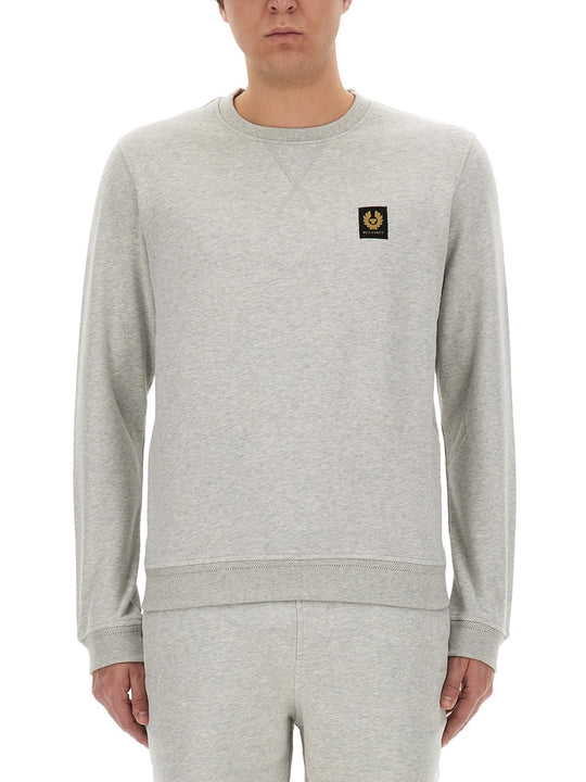 Sweatshirt With Logo Patch