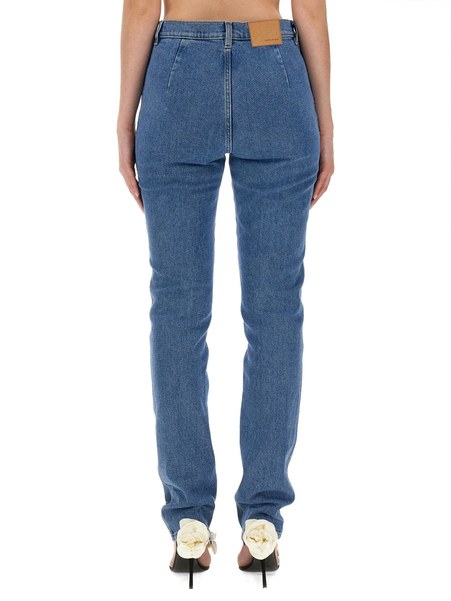 Magda Butrym Jeans - Blu | Wanan Luxury