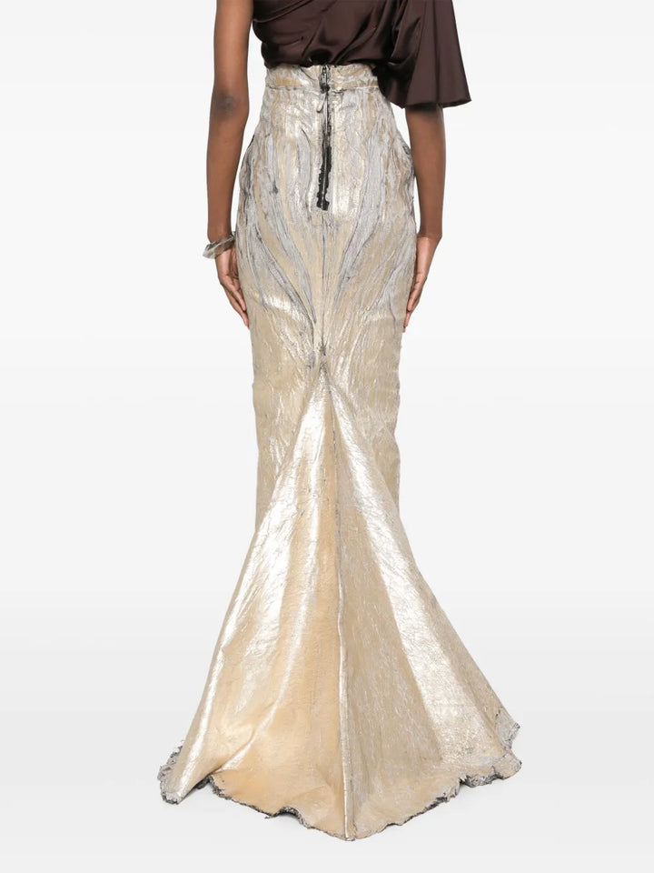 Rick Owens Mini skirts - Metallic | c7092fe963a539443cb153cbb336599a04bf8dae