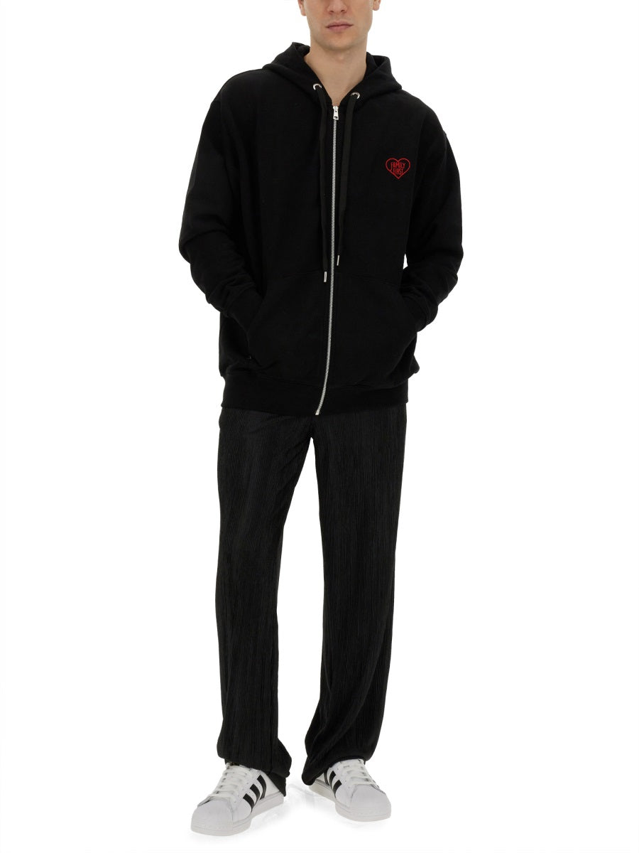 Family First Pantaloni - Nero | Wanan Luxury