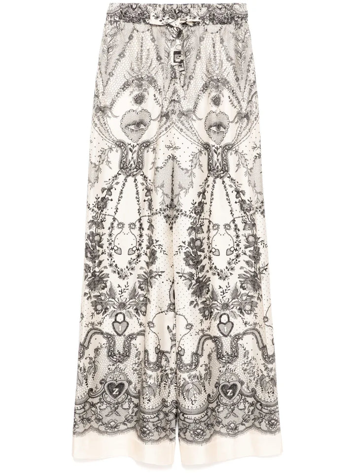 Zimmermann Wide leg - Nude & Neutrals | 36ab082785f2e0a0692cc014a90950c5ba046e9c