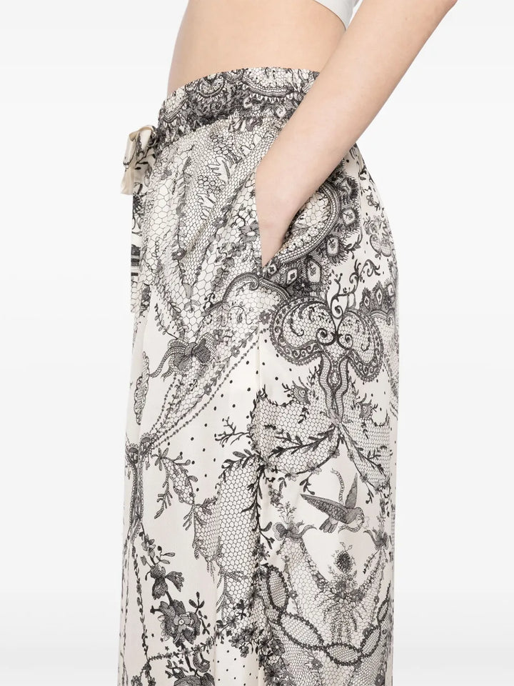 Zimmermann Wide leg - Nude & Neutrals | 295e3ad5eca12de9cc7edeb4da42df84253f591c