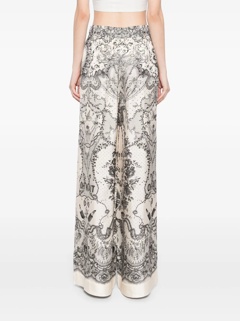 Zimmermann Wide leg - Nude & Neutrals | 4097b9f91a7b0977ddfa375a1d51859ade51f95b
