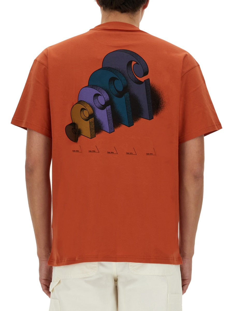 Carhartt Wip T shirt - Arancione | Wanan Luxury