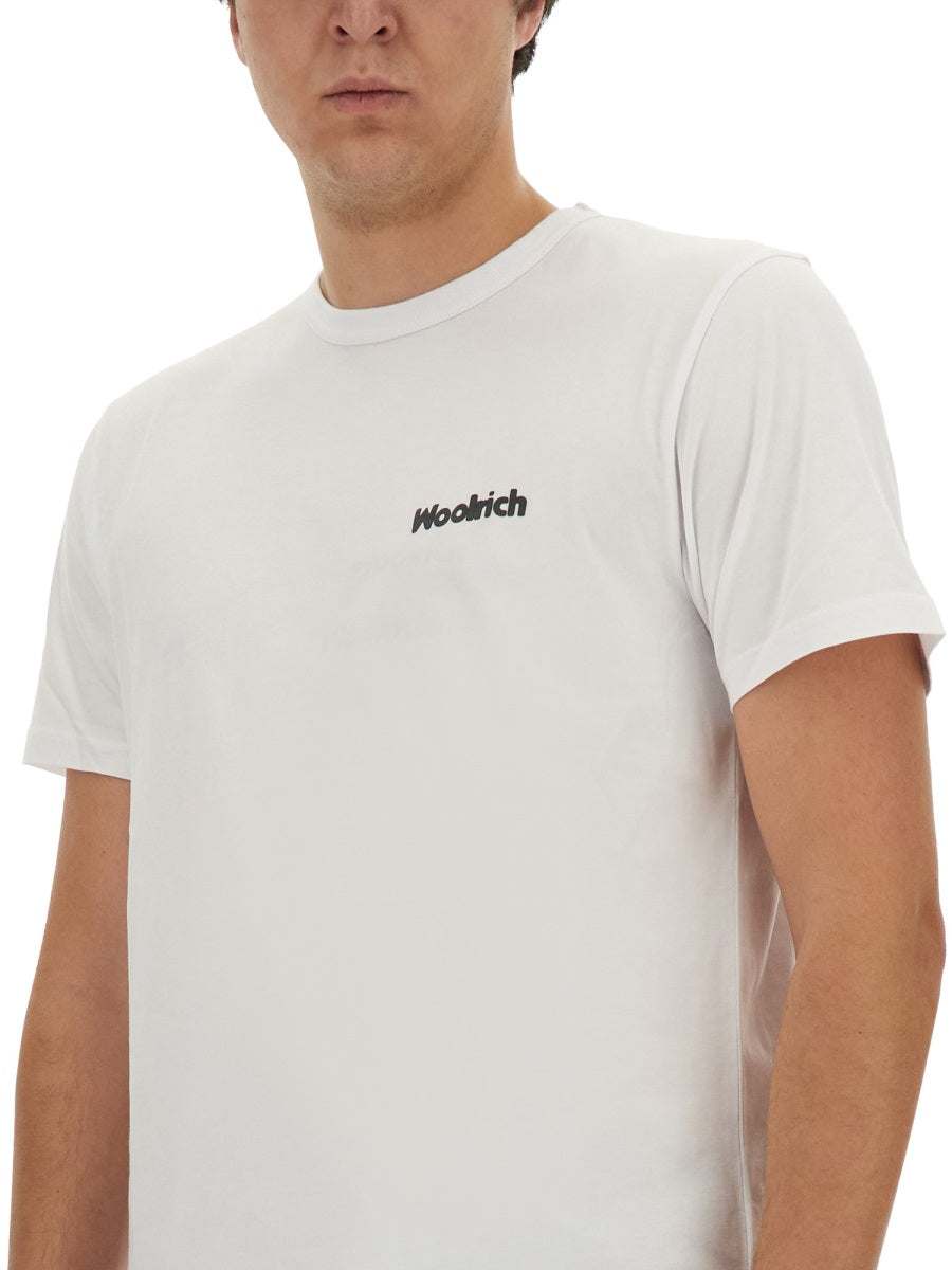 Woolrich T shirt - Bianco | Wanan Luxury
