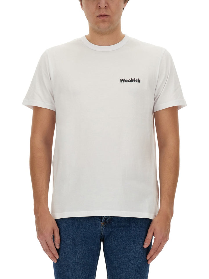 Woolrich T shirt - Bianco | Wanan Luxury