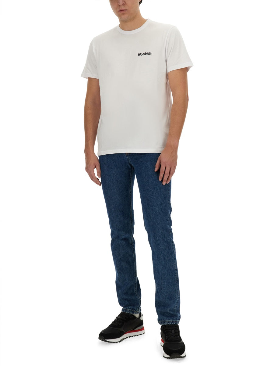 Woolrich T shirt - Bianco | Wanan Luxury