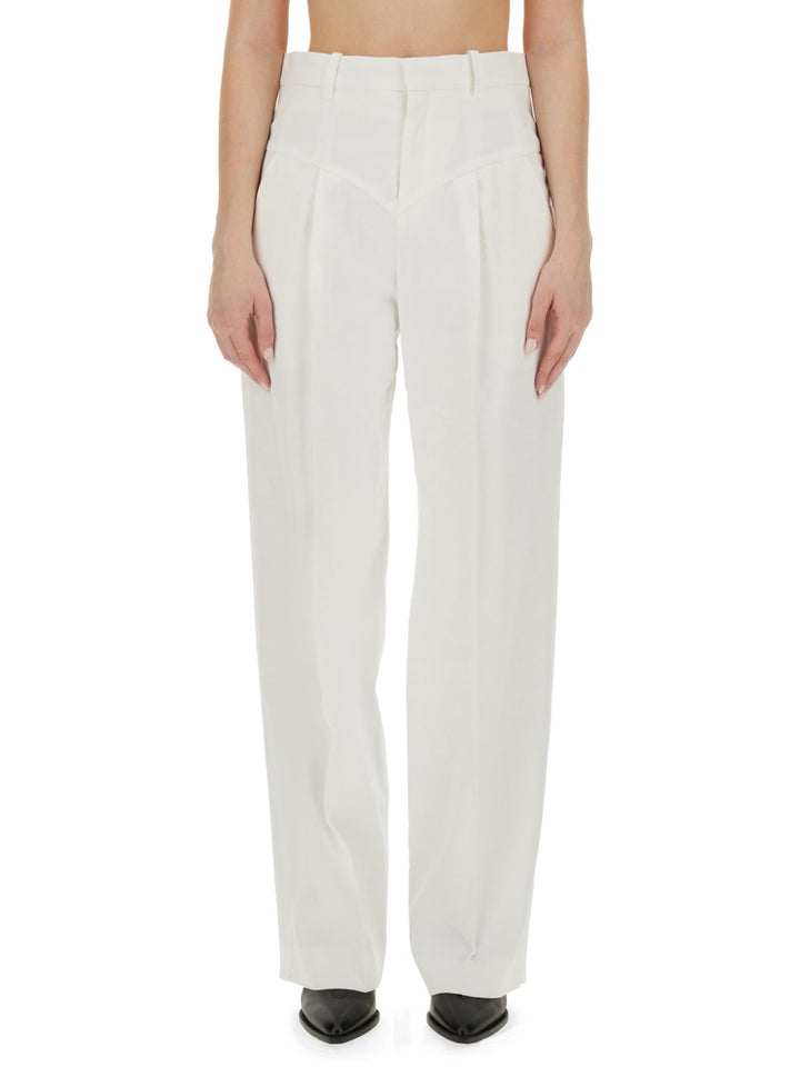 Isabel Marant Pantaloni - White | 9ca4c509d442158f79c2b1ee06c2ffb7400964f7