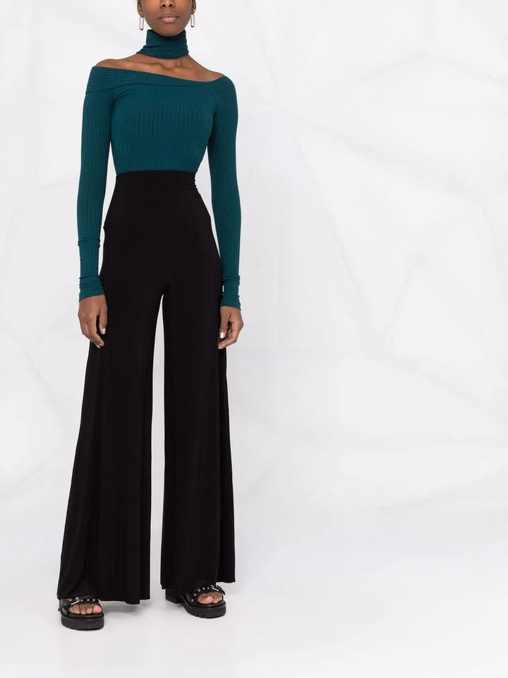 Norma Kamali Wide leg - Nero | e8098125b6ba3ca660706d5aa0d9716c1724354e