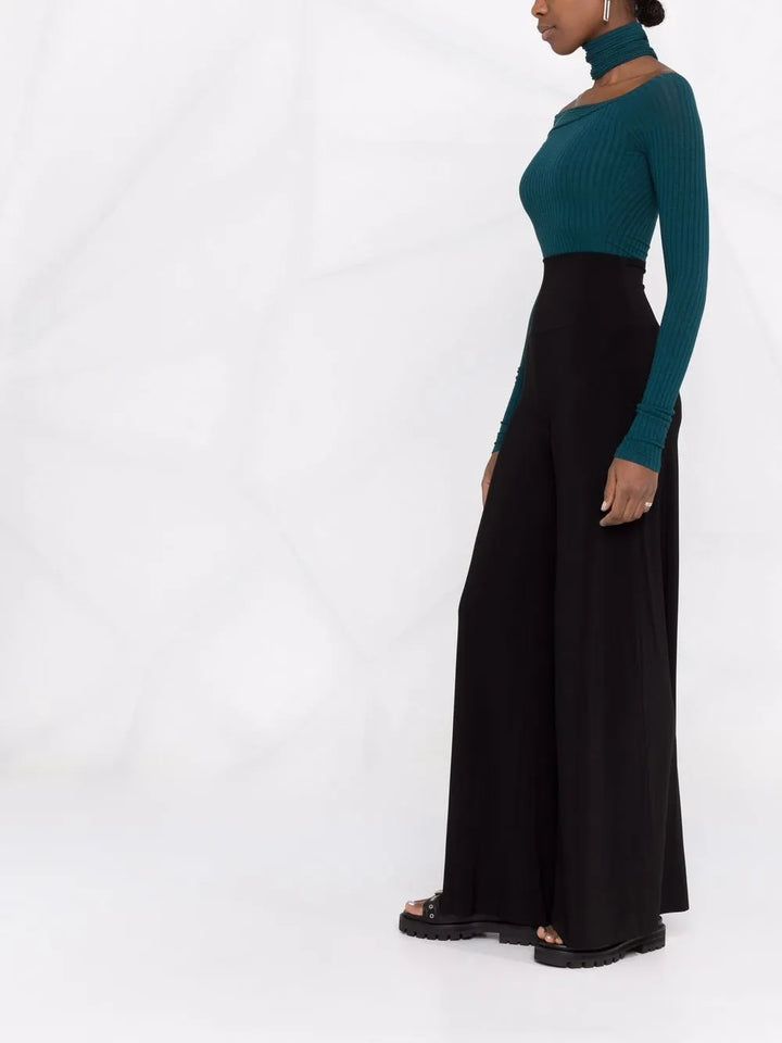 Norma Kamali Wide leg - Nero | 907385e713470e8691a0d7b491d1bc28da9520cc