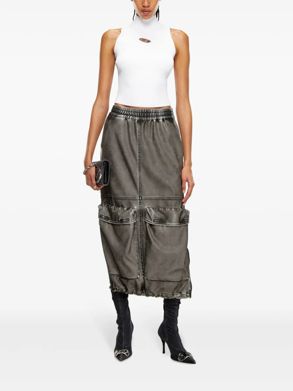 Diesel Sweater - Bianco | 89588ce04d0b819e41fcef2a00fa4b6ec30ec62d