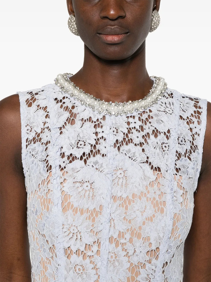 Self-Portrait Midi dresses - Blu | 19e5c95aaf2fc0c313247ddf32893cba32f704fa