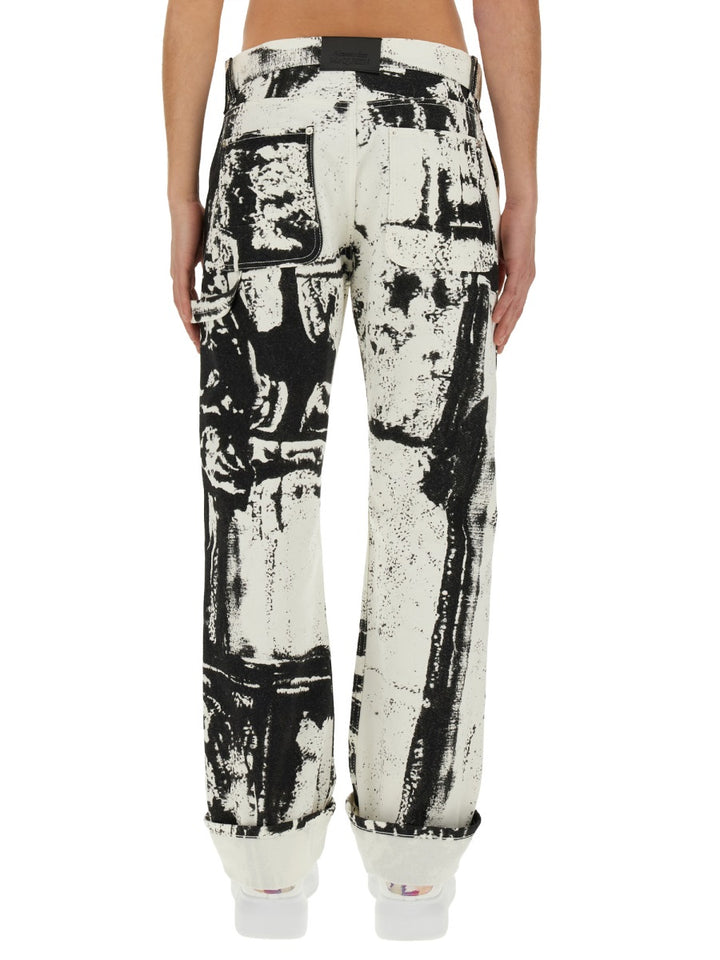 Alexander McQueen Jeans - Bianco | Wanan Luxury